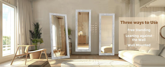 Rustic Full-Length Mirrors | Small Space Ideas