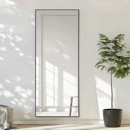 MELOMOIR Oversized Floor MirrMELOMOIR Oversized Floor Mirror Freestanding, Full Length Mirror for Bedroom Living Room Dressing Room Gym Yoga Hair Salon, Gold Arched Mirror Full Length with Shatterproof Tempered Glassor Freestanding