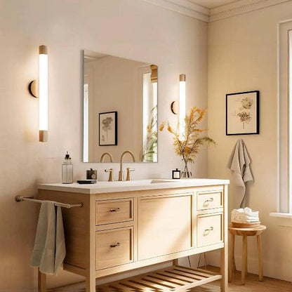 Mirrorons Frameless Mirror, Wall Mirror 18" x 24", Modern Rectangle Bathroom Mirrors for Wall with Polished Edge, Horizontally or Vertically. Upgraded Shatterproof Mirror, Entryways, Bathroom, Gym.