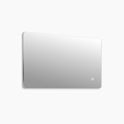Corona Frameless LED Bathroom Mirror with Light, Anti-Fog, Dimmable, Backlit, Can Be Hanged Horizontally or Vertically, Shatterproof