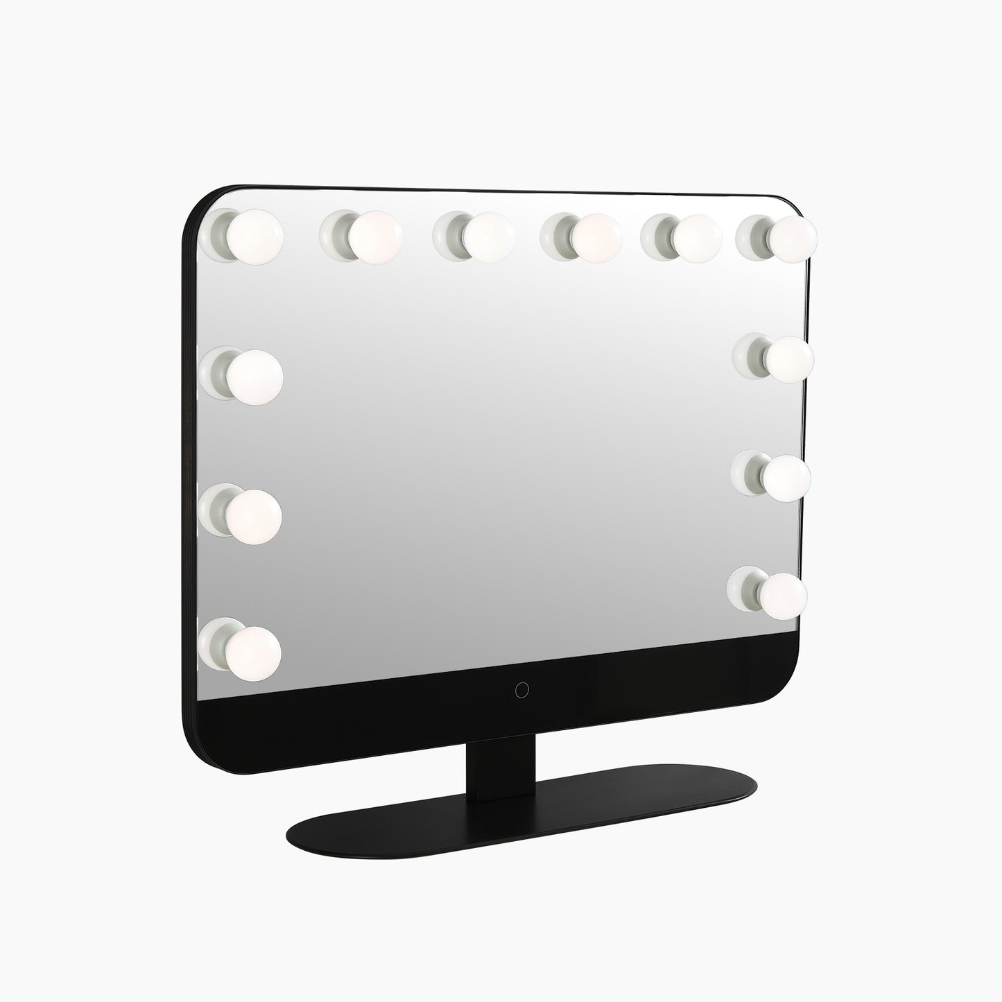 Vulpecula Hollywood Vanity  Mirror with Lights, 12 Dimmable LED Bulbs,Aluminum LED Tabletop Mirror