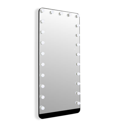 Vulpecula Hollywood Full Length Mirror with Light, 23 Dimmable Bulbs,High-Definition, Shatter Proof Film, Aluminum Full Body Mirrors